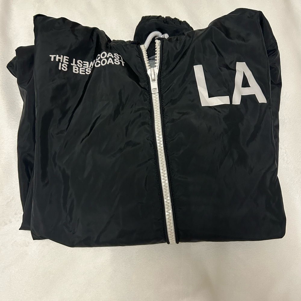 Forever 21 Black Zip-Up Jacket